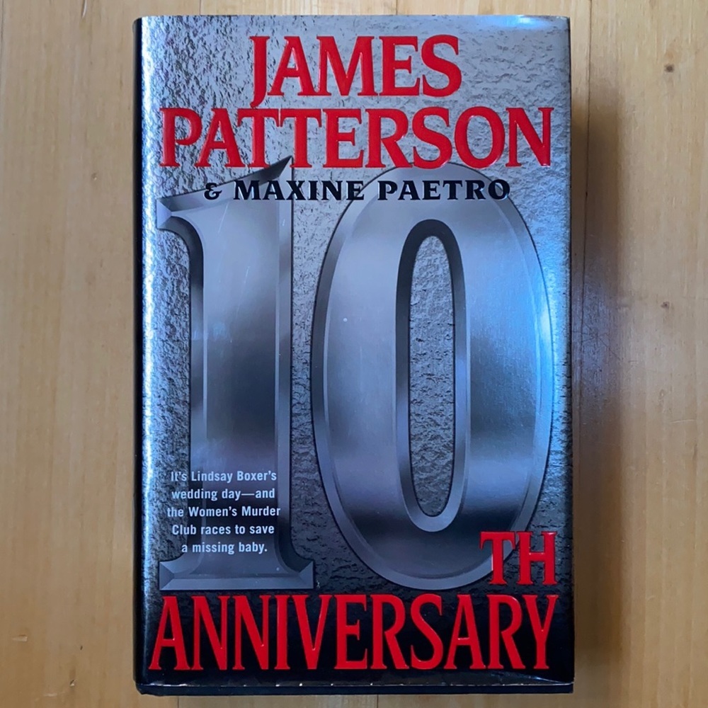 JAMES PATTERSON Hardcover Book